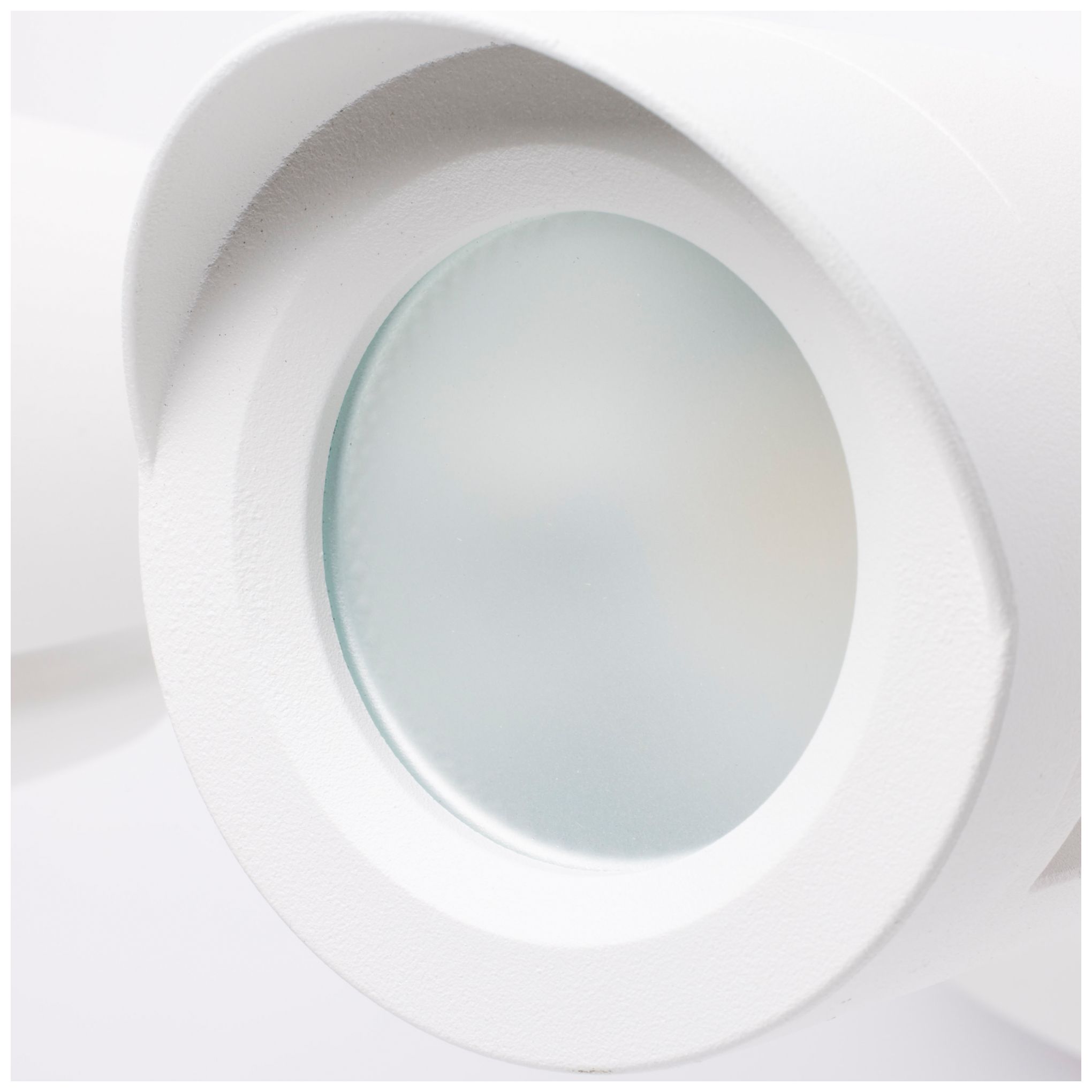 Image 5 LED Security Light; Dual Head; White Finish; 4000K more views