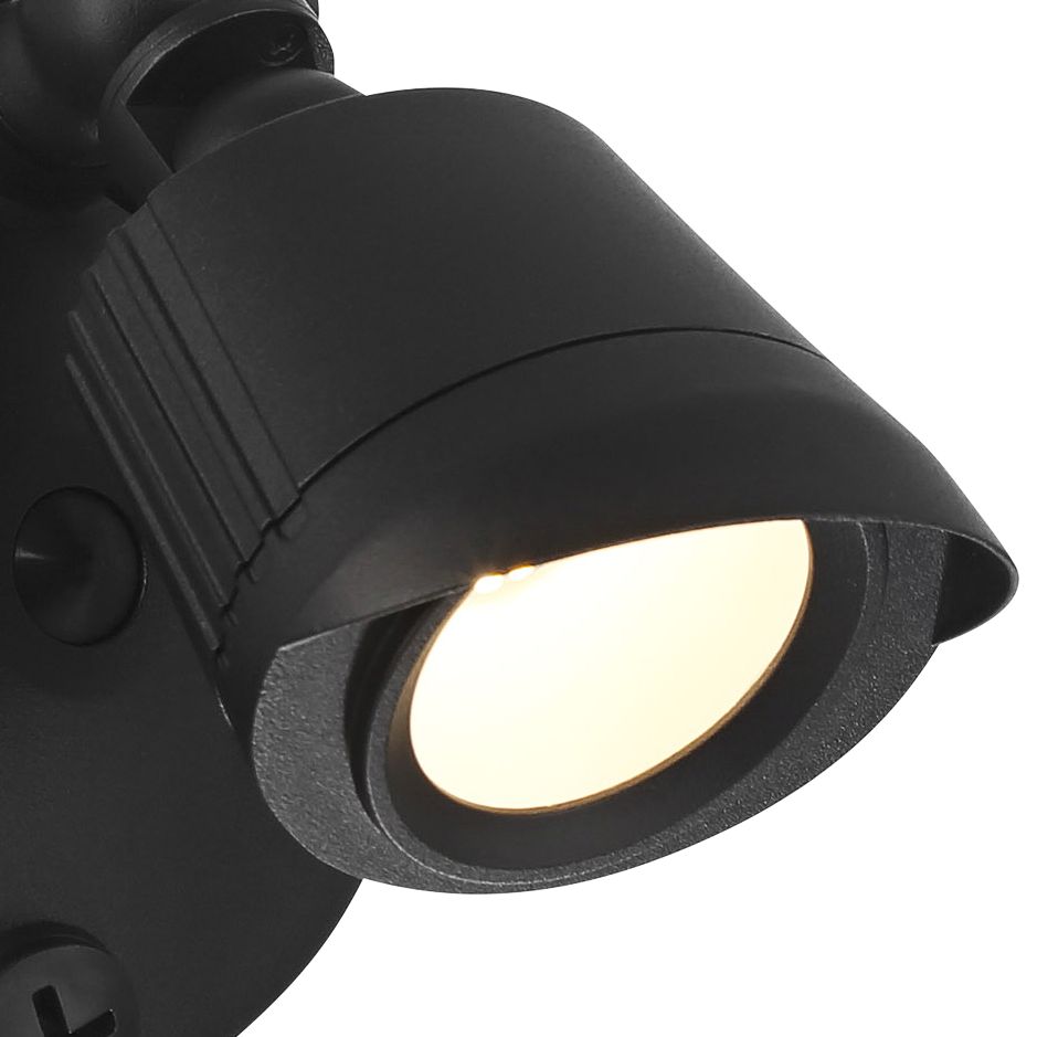 Image 2 LED Single Flood Light in Black more views