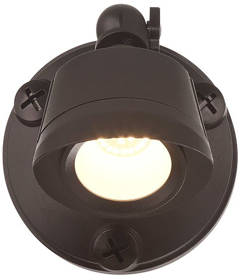 Image 3 LED Single Flood Light in Bronze more views