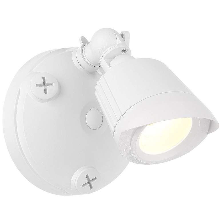 Image 1 LED Single Flood Light in White