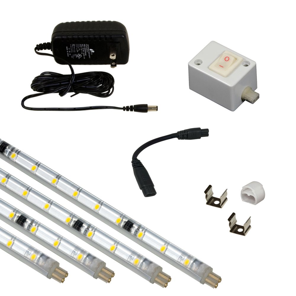 LED Slim Stix 14 Watt Linkable Under Cabinet Light Kit 3C943