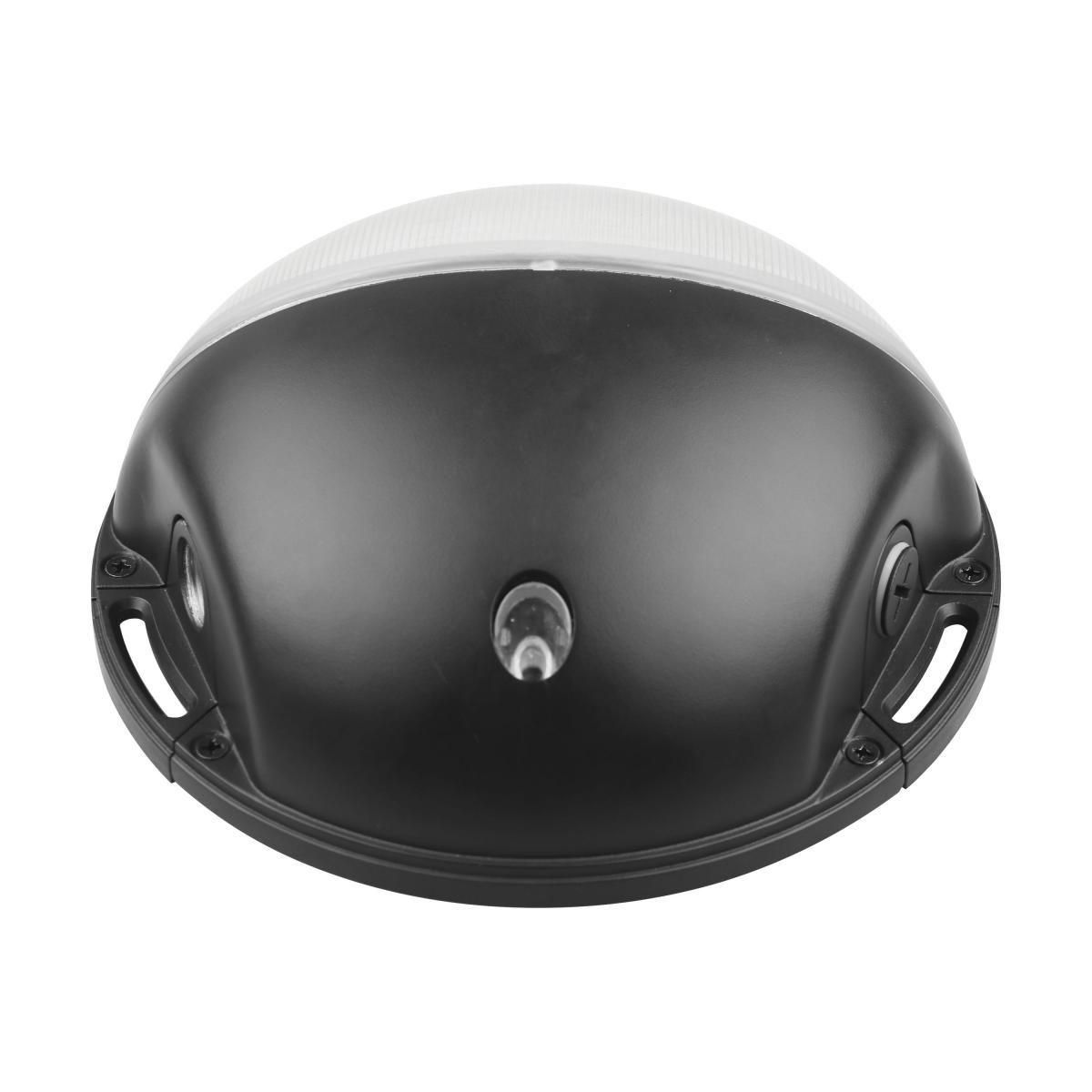 Image 4 LED Small Round Wall Pack; 20W; CCT Selectable; Black Finish more views