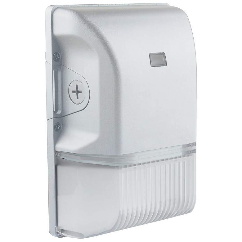 Image 1 LED Small Wall Pack; 20W; CCT Selectable 3K/4K/5K; White Finish; 100-277V