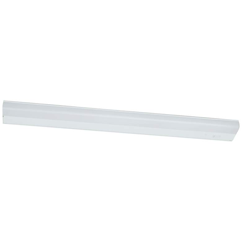 Image 1 Led T5L 33 inch Wide White Finish LED Under Cabinet Light