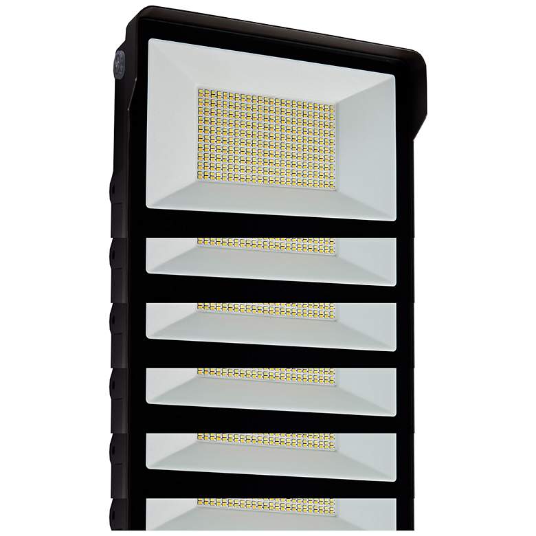 Image 1 LED Tempered Glass Flood Light, CCT Selectable, 100W/125W/150W, Bronze