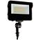 LED Tempered Glass Flood Light, CCT Selectable, 15W/25W/35W, Bronze