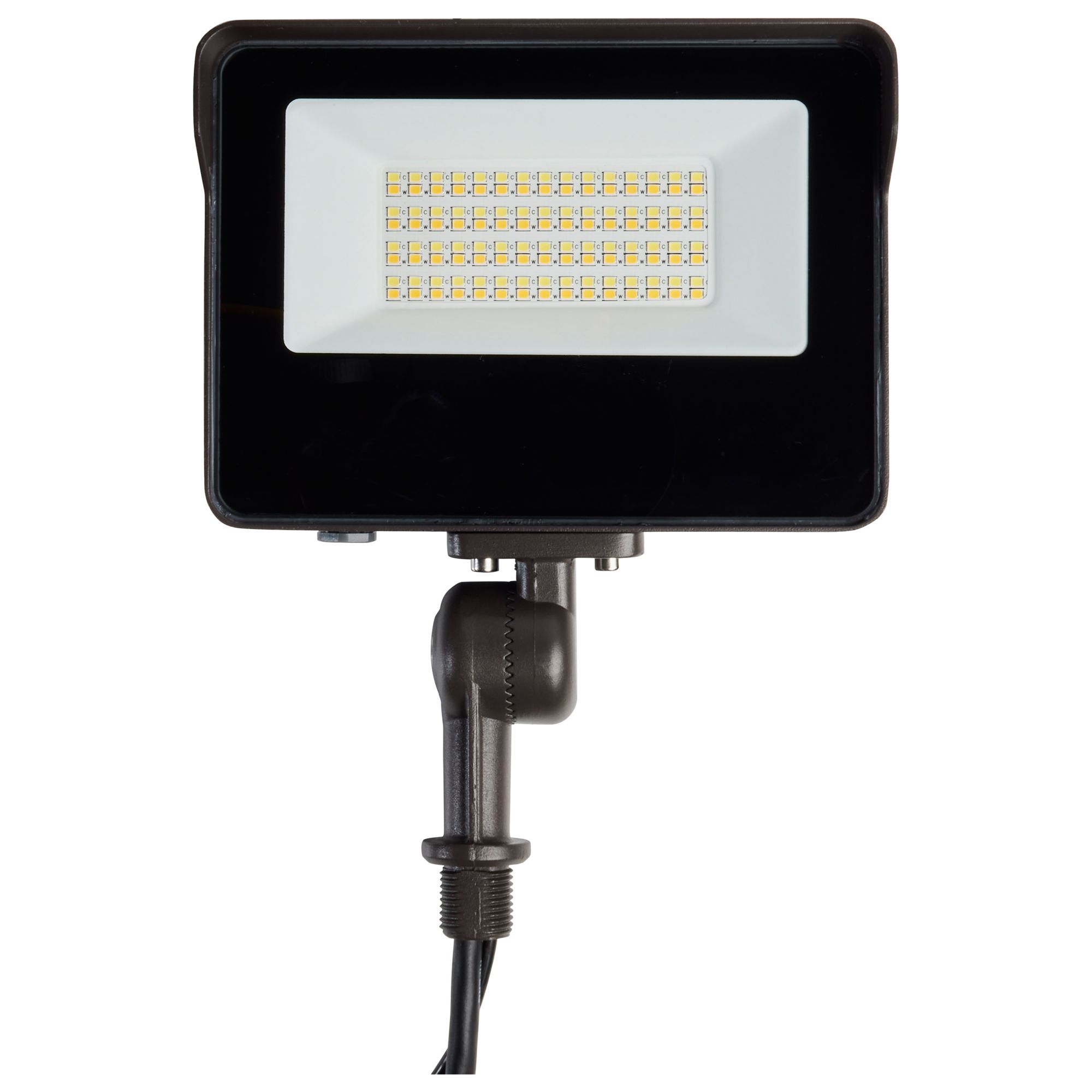 Image 2 LED Tempered Glass Flood Light, CCT Selectable, 15W/25W/35W, Bronze more views