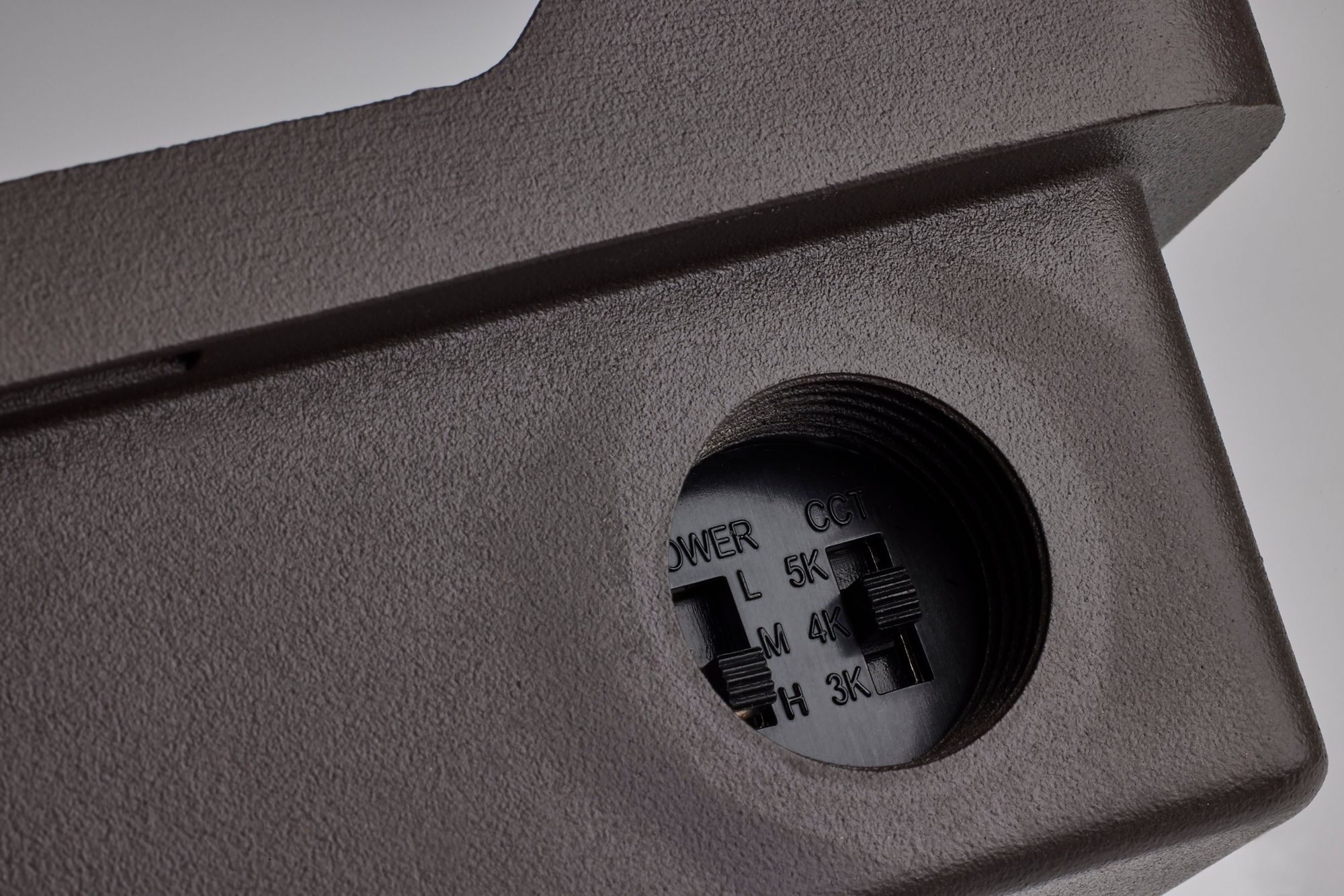 LED Tempered Glass Flood Light, CCT Selectable, 15W/25W/35W, Bronze