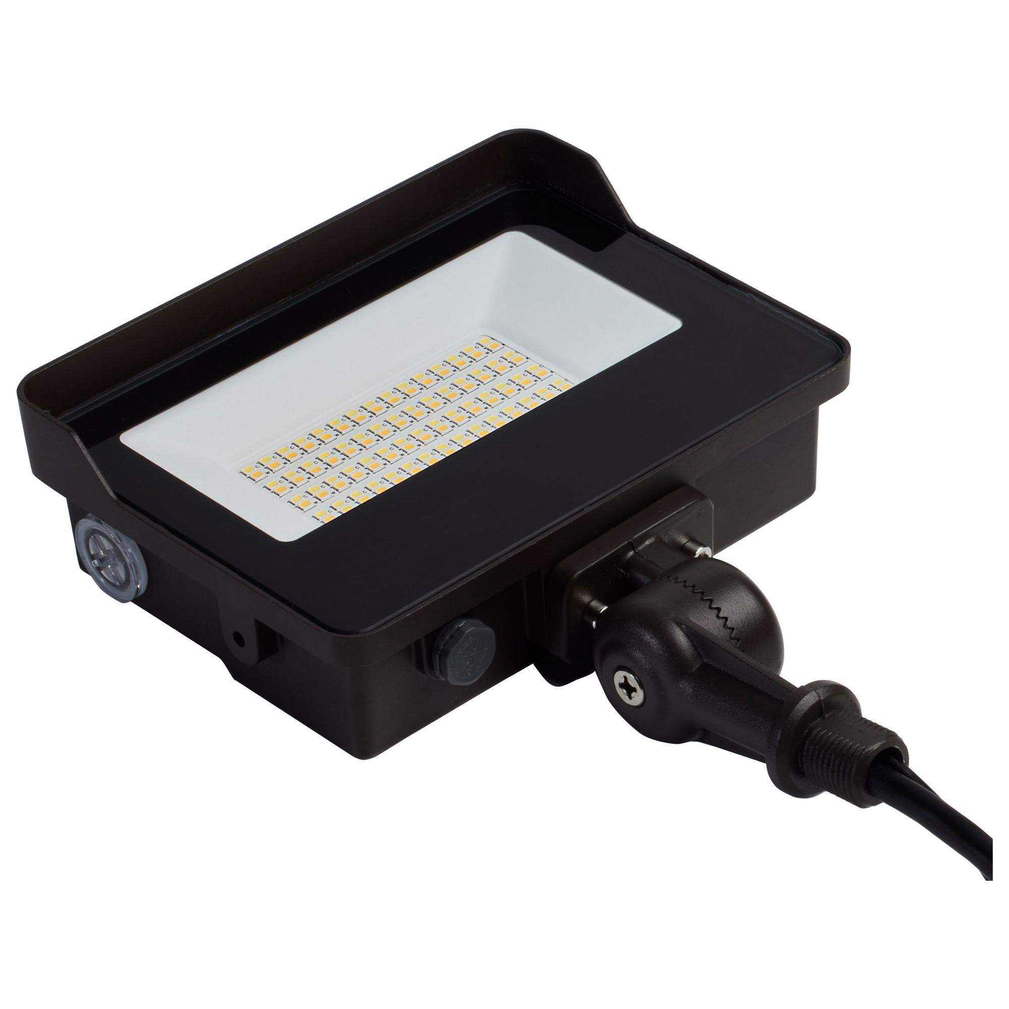 Image 4 LED Tempered Glass Flood Light, CCT Selectable, 15W/25W/35W, Bronze more views