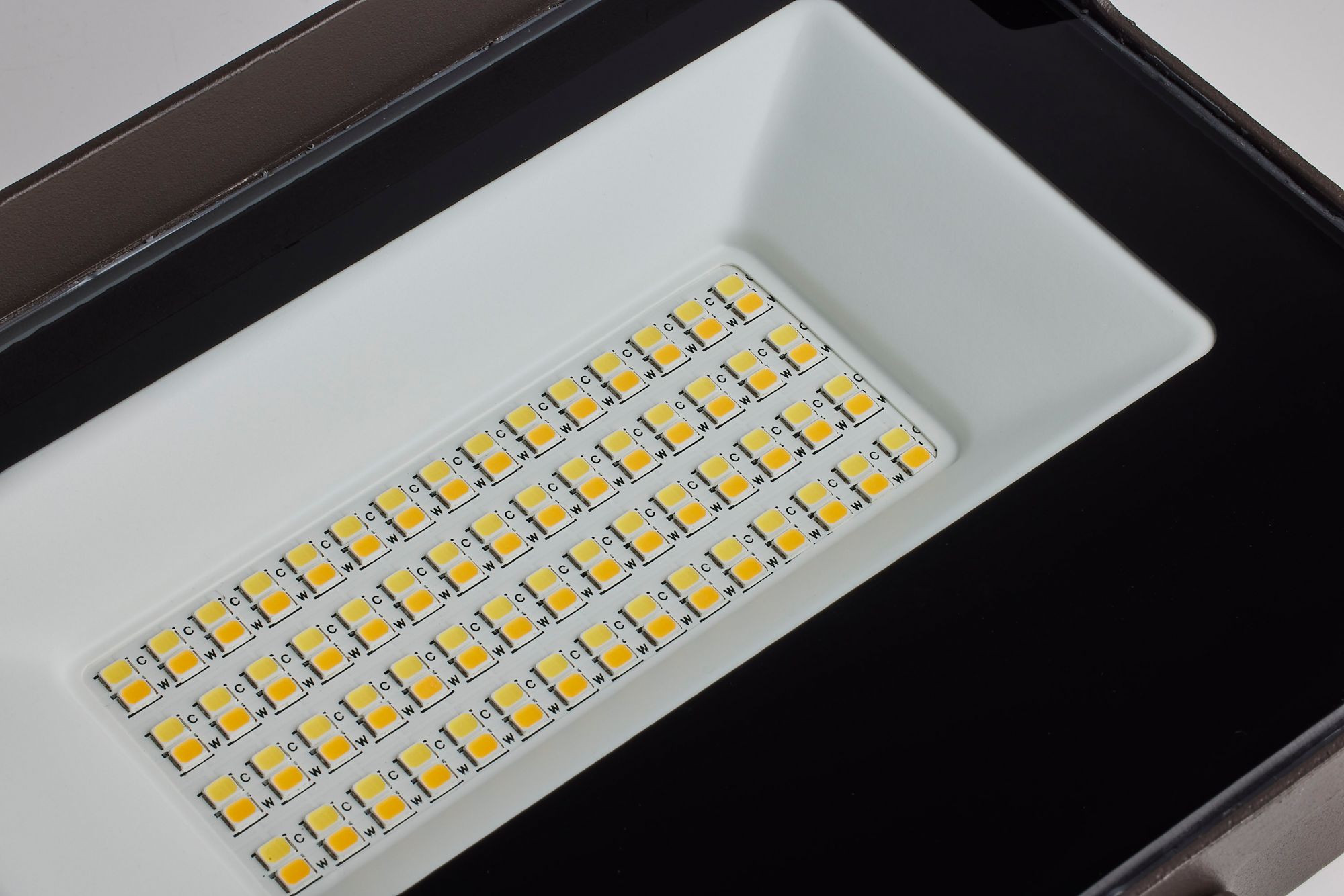 Image 6 LED Tempered Glass Flood Light, CCT Selectable, 15W/25W/35W, Bronze more views