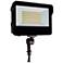 LED Tempered Glass Flood Light, CCT Selectable, 45W/60W/80W, Bronze