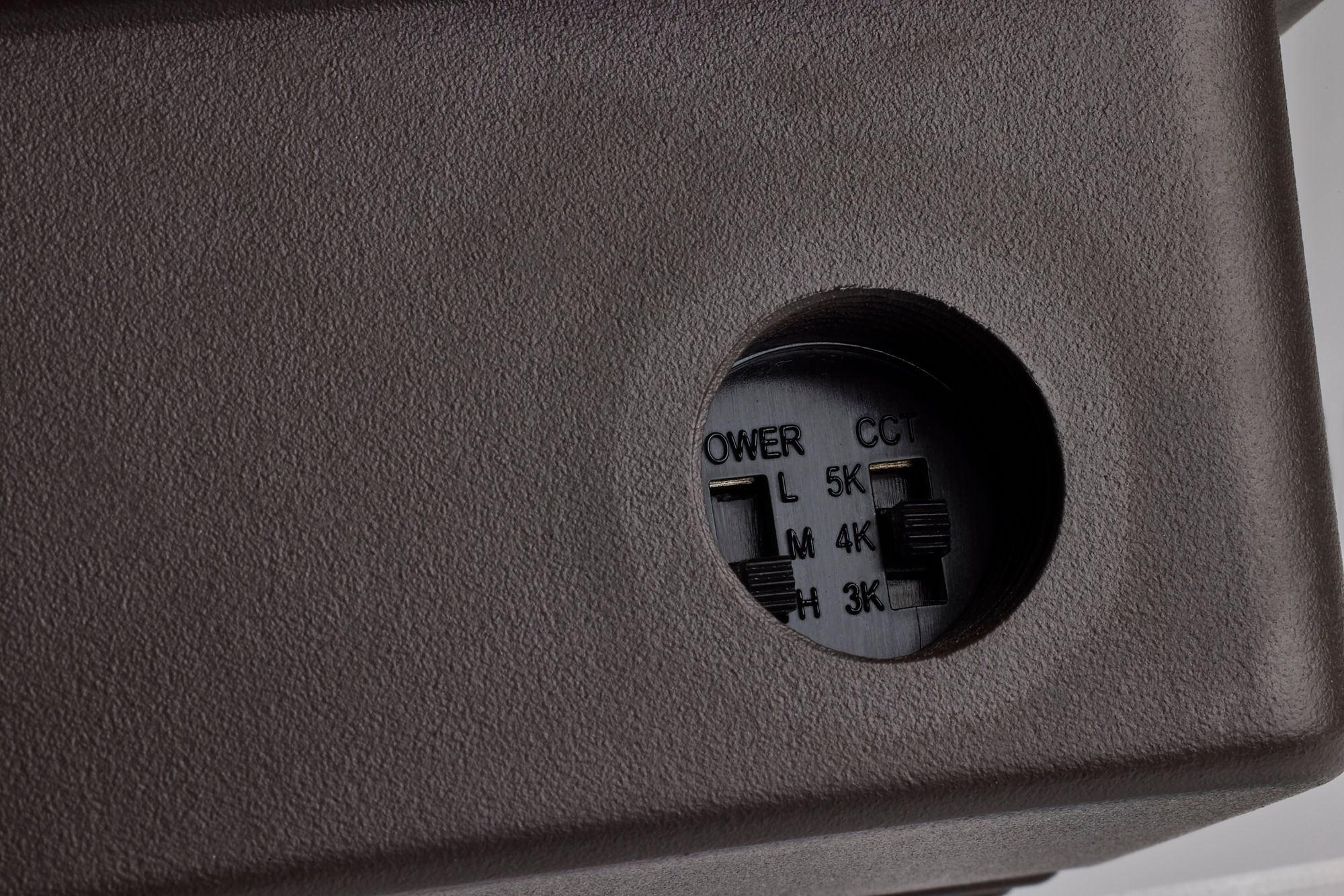 LED Tempered Glass Flood Light, CCT Selectable, 45W/60W/80W, Bronze