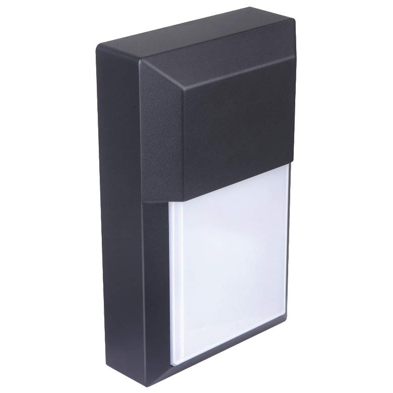 Image 1 LED Wall Pack Outdoor sconce - Black