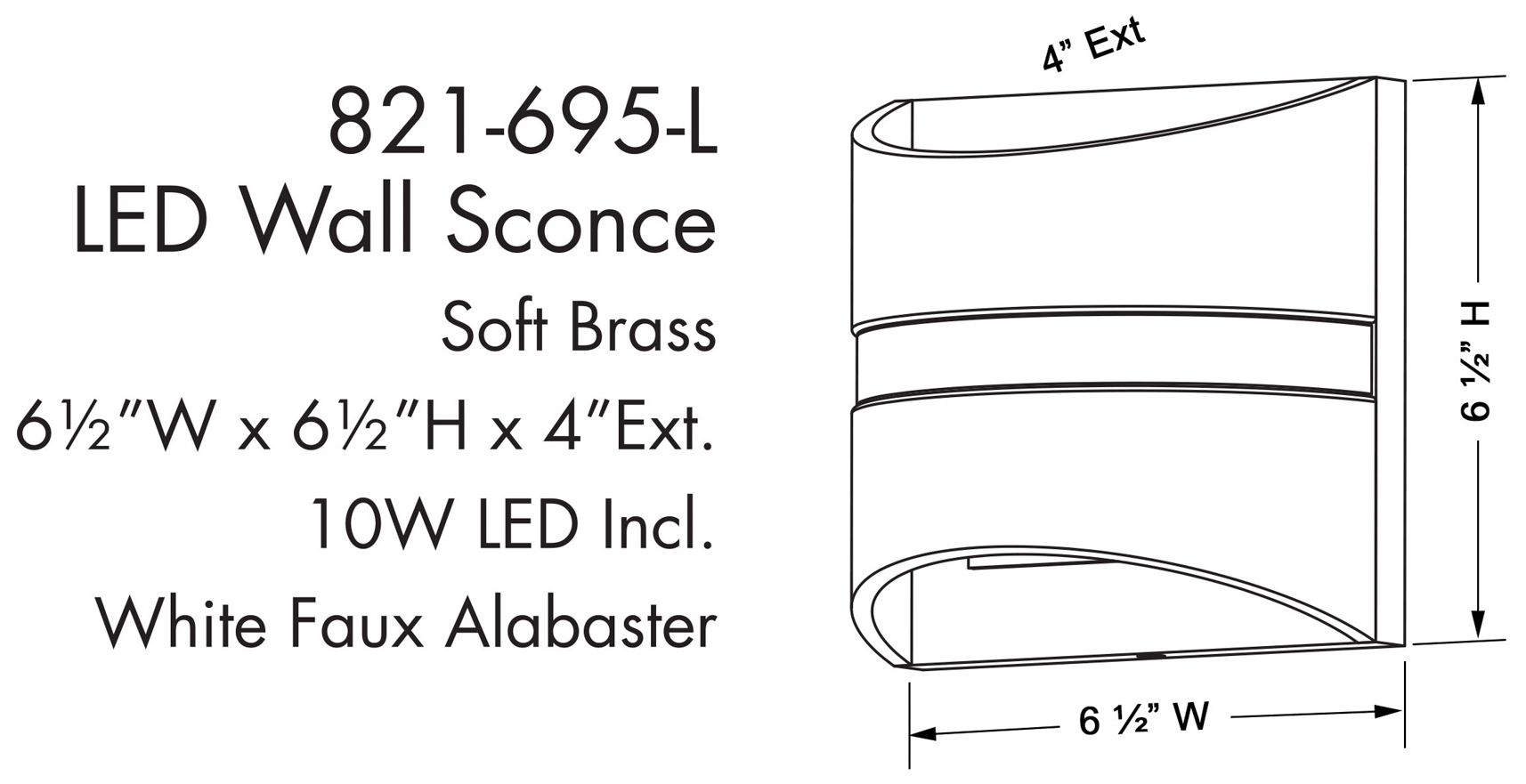 Image 3 LED Wall Sconce more views