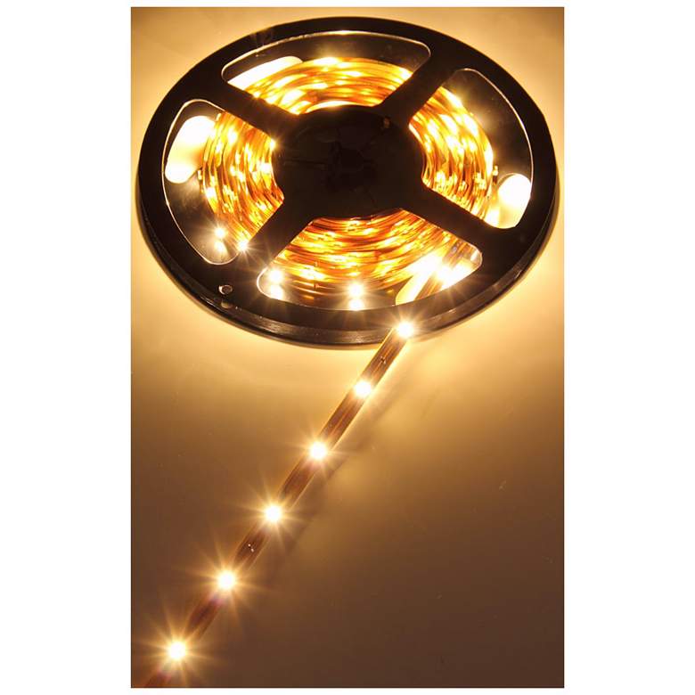 Image 1 LED Warm White 16.4-Foot Tape Light Kit