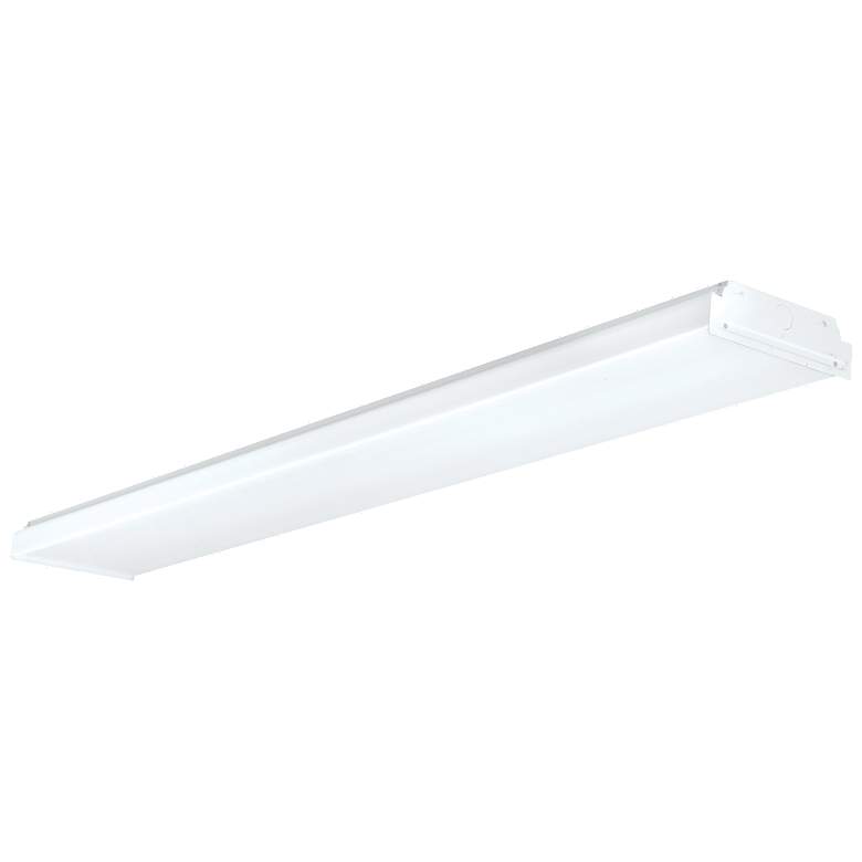 Image 1 LED Wrap - Flush Mount - 48" - 60W - TRIAC/ELV - White with Frosted Cl