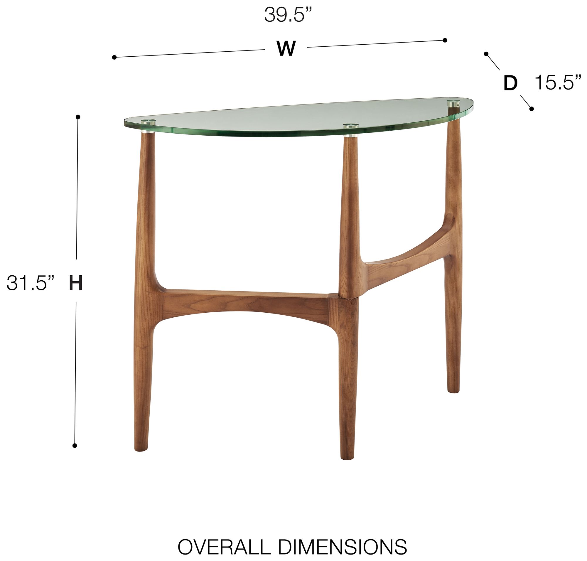 Image 7 Ledell 39" Console Table more views