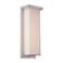 Ledge 14" High Brushed Aluminum LED Outdoor Wall Light
