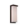 1_Ledge 14"H x 5"W 1-Light Outdoor Wall Light in Bronze