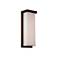 Ledge 14"H x 5"W 1-Light Outdoor Wall Light in Bronze