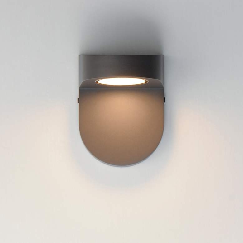 Image 1 Ledge LED Outdoor Wall Sconce Architectural Bronze