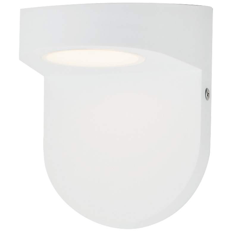 Image 2 Ledge LED Outdoor Wall Sconce White