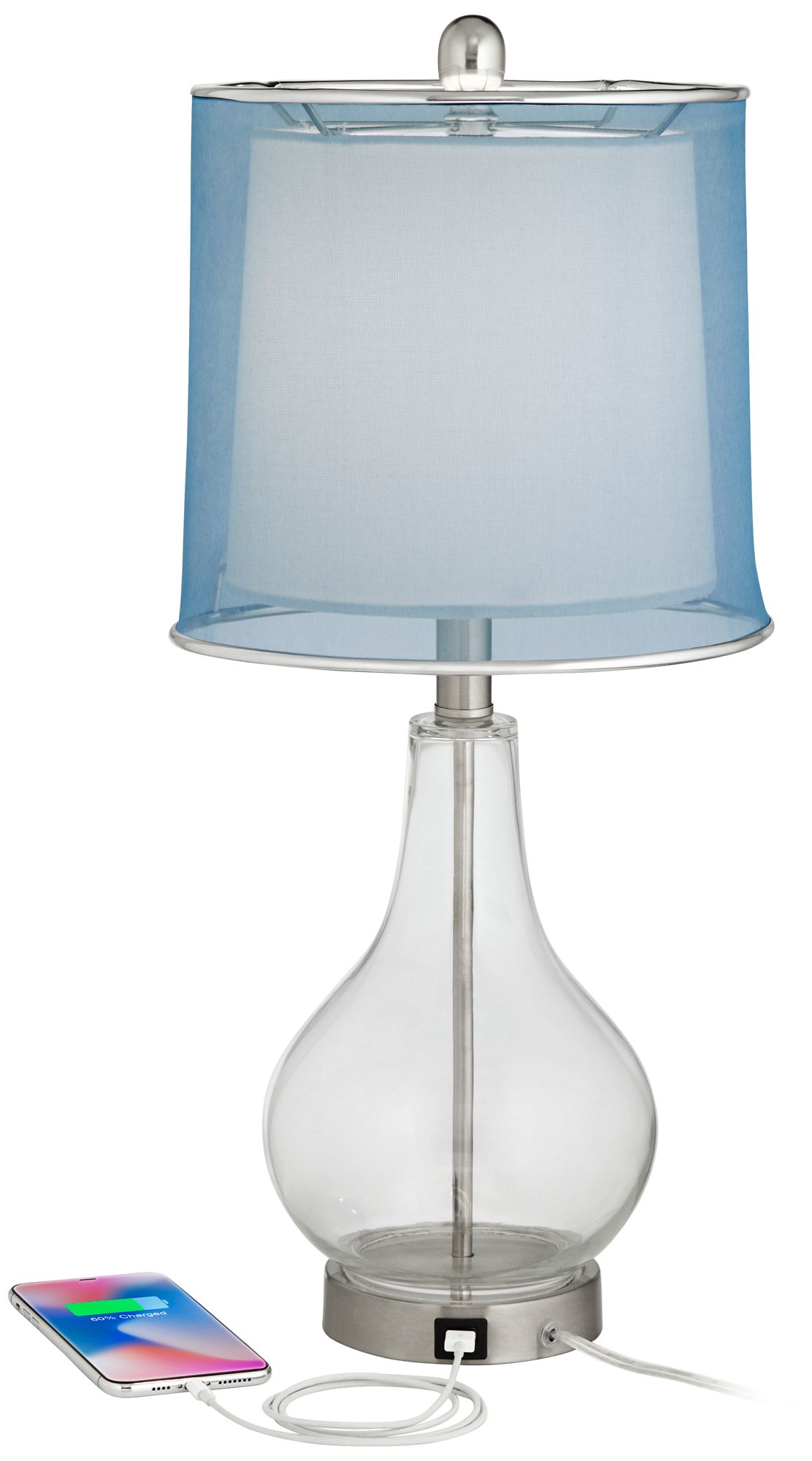 clear glass lamp shades for table lamps