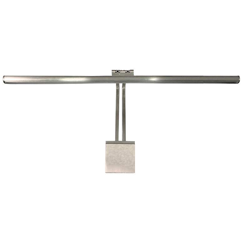 Image 1 LEDme Vibe 25"W Brushed Nickel Direct Wire LED Picture Light