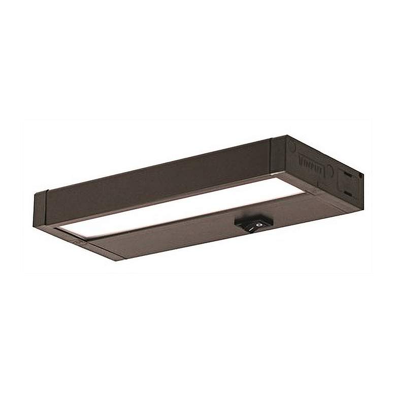 Image 1 Ledur 11 1/4 W Bronze 3000K LED Edge-Lit Under Cabinet Light