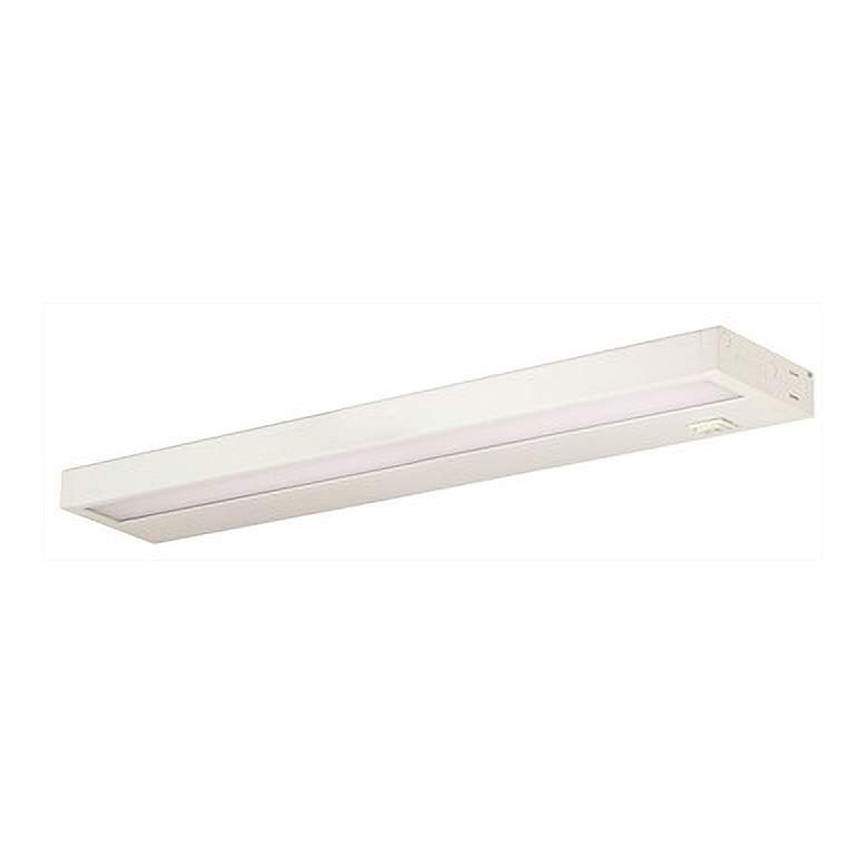Image 1 Ledur 22 1/4"W White 3000K LED Edge-Lit Under Cabinet Light