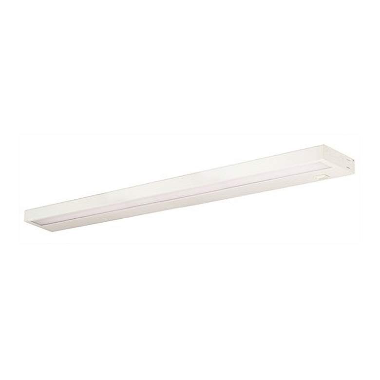 Image 1 Ledur 32 3/4 inchW White 3000K LED Edge-Lit Under Cabinet Light