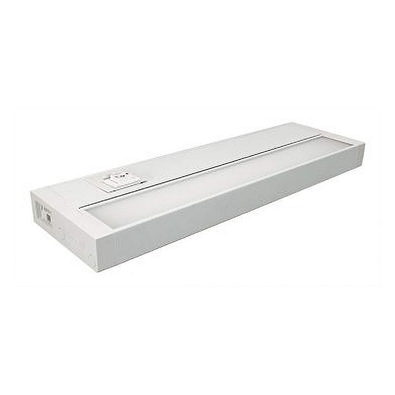 Image 1 Ledur 32 3/4 inchW White 5CCT LED Edge-Lit Under Cabinet Light