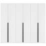 Lee Wardrobe Closet 1.0 in White - Set of 3
