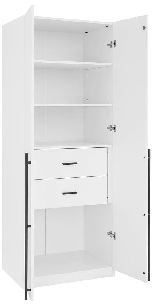 Image 6 Lee Wardrobe Closet 1.0 in White more views