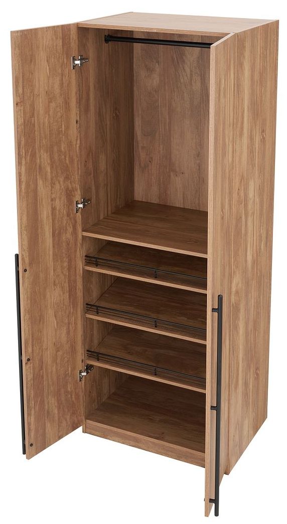 Lee Wardrobe Closet 3.0 in Golden Brown - Set of 2