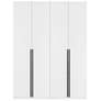 Lee Wardrobe Closet 3.0 in White - Set of 2