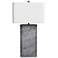Leed 27" Modern Styled Gray Table Lamp