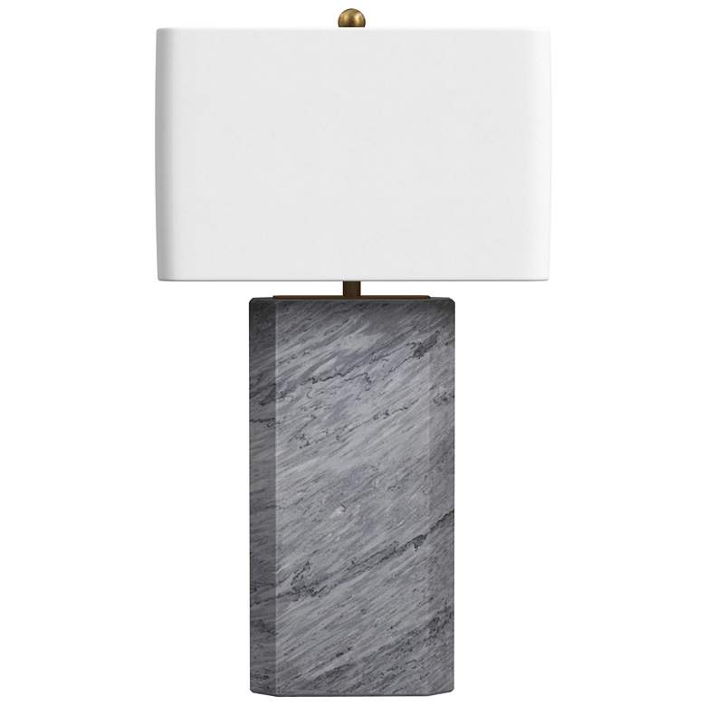 Image 1 Leed 27 inch Modern Styled Gray Table Lamp