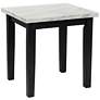 5_Leef 3-Piece White Coffee Table Set more views