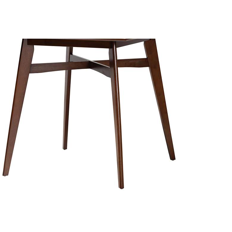 Image 4 Leena 35 1/2" Wide Walnut Brown Counter Height Pub Table more views