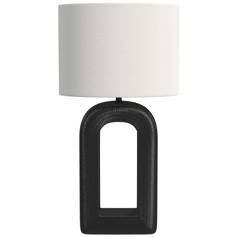 Image 1 Leers 31 inch Modern Styled Black Table Lamp