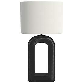 Image1 of Leers 31" Modern Styled Black Table Lamp