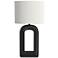 Leers 31" Modern Styled Black Table Lamp