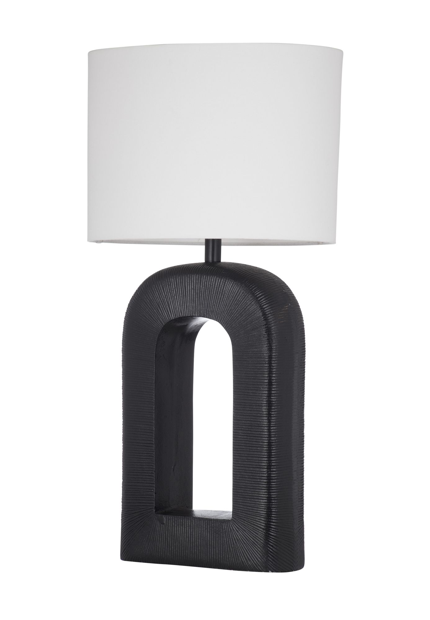 Image 2 Leers 31" Modern Styled Black Table Lamp more views