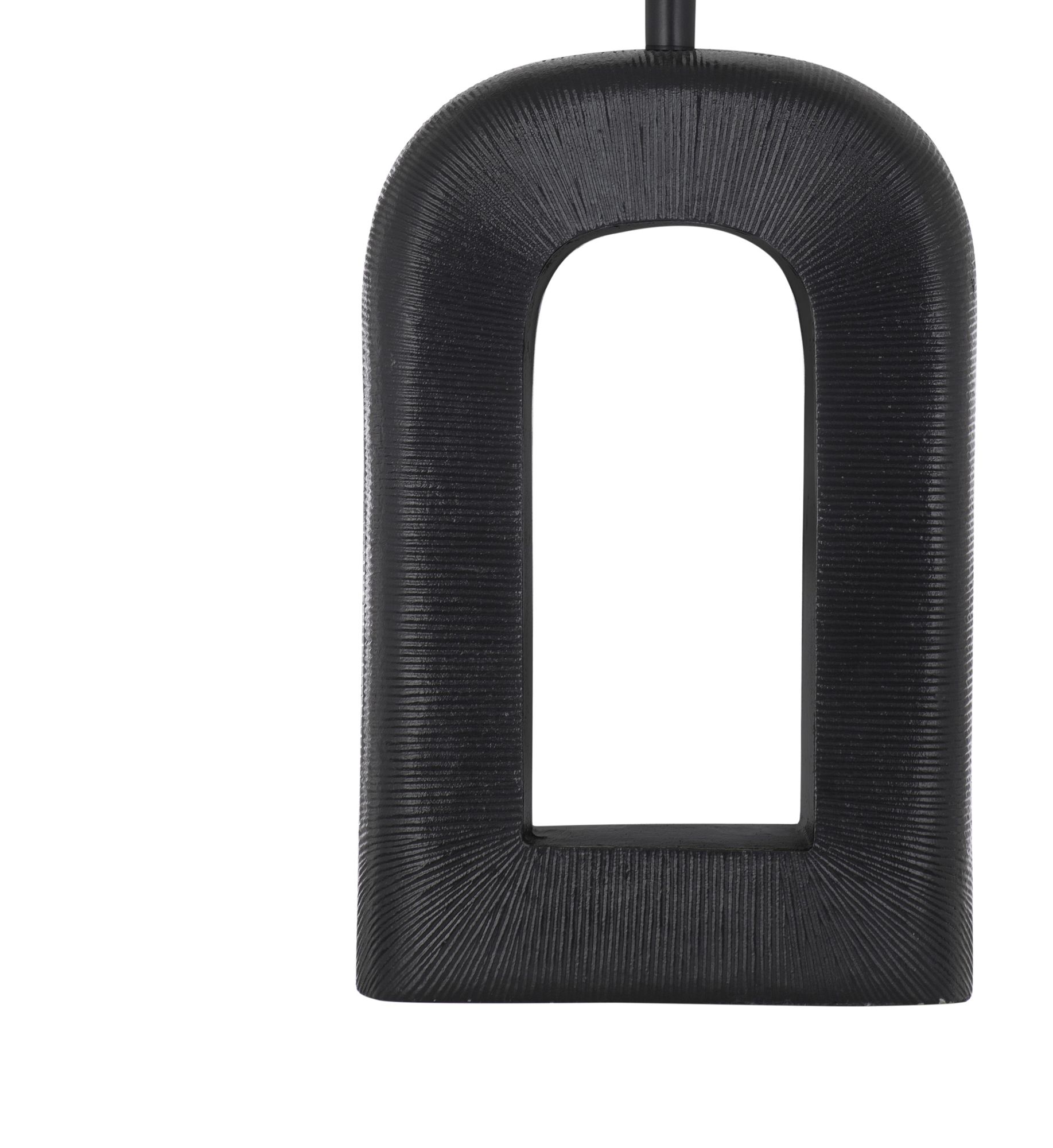 Image 3 Leers 31" Modern Styled Black Table Lamp more views