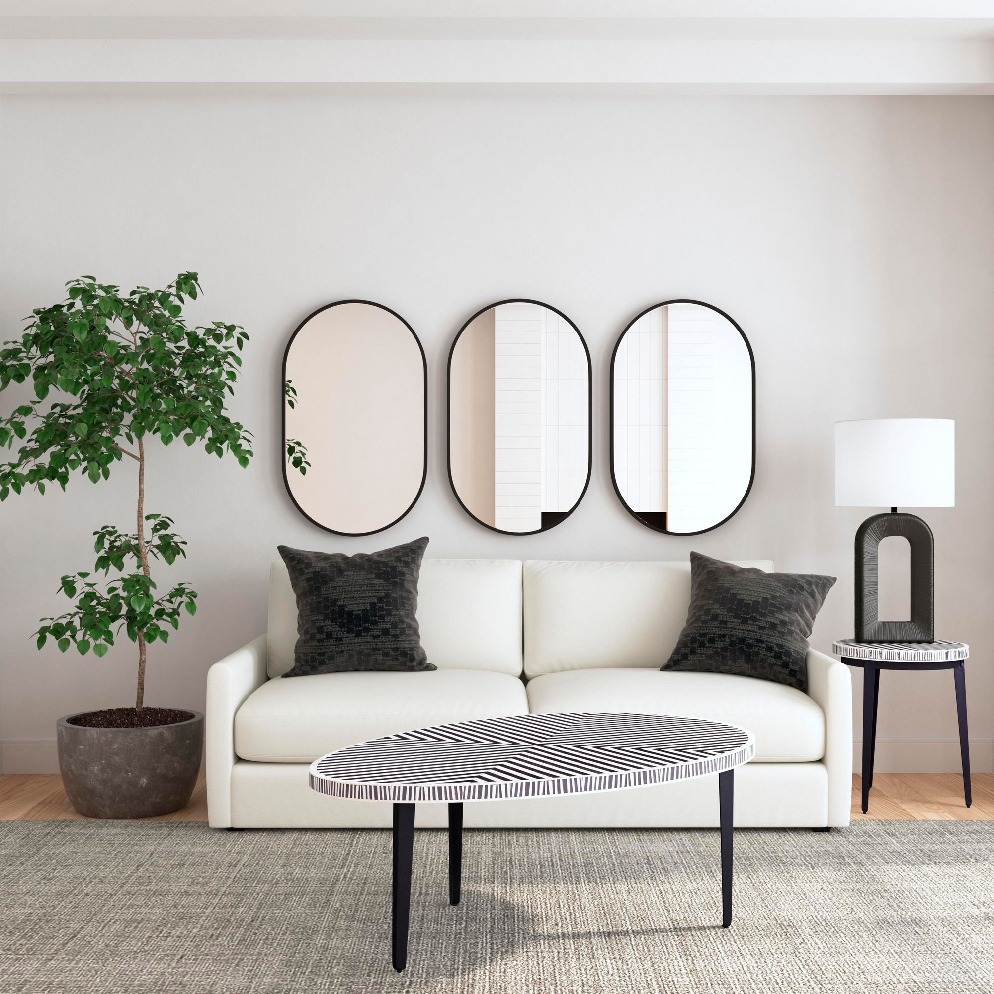 Image 6 Leers 31" Modern Styled Black Table Lamp more views