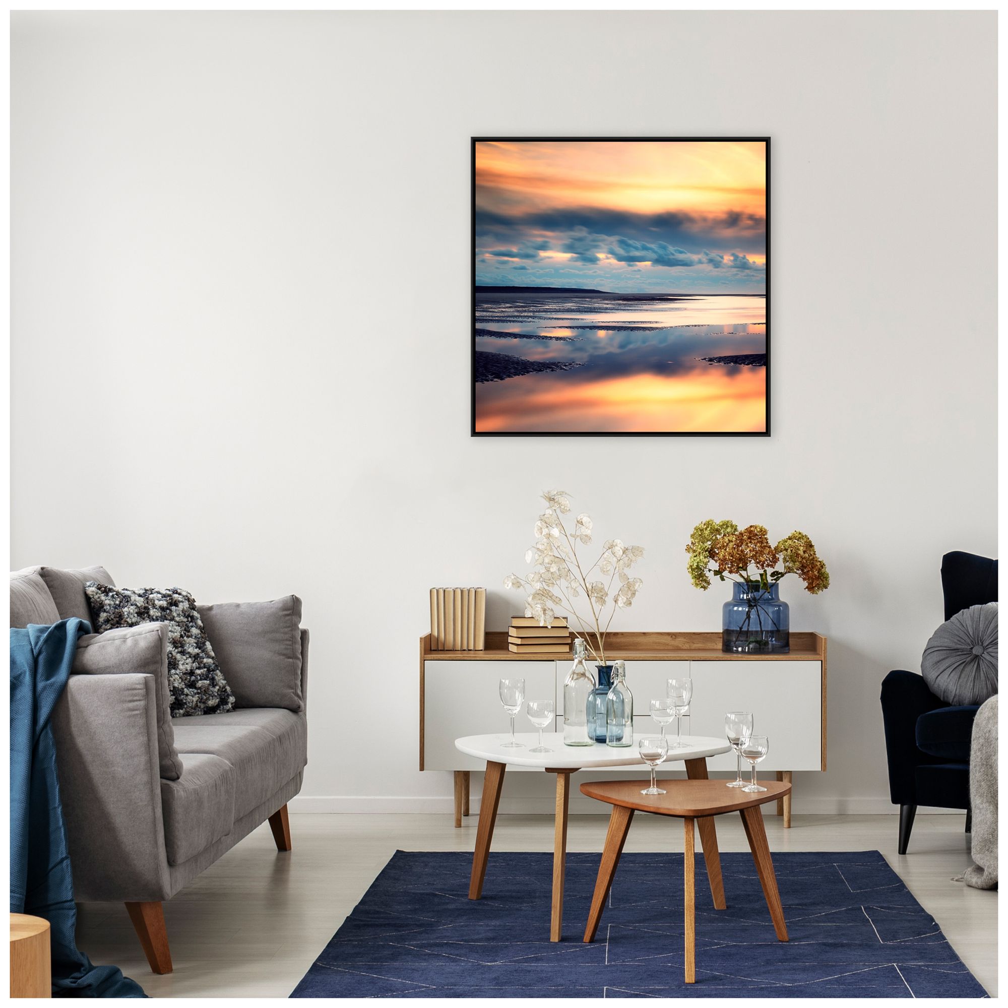 Image 2 Leftbank Art, Moody Bay, 40 x 40, Made t more views