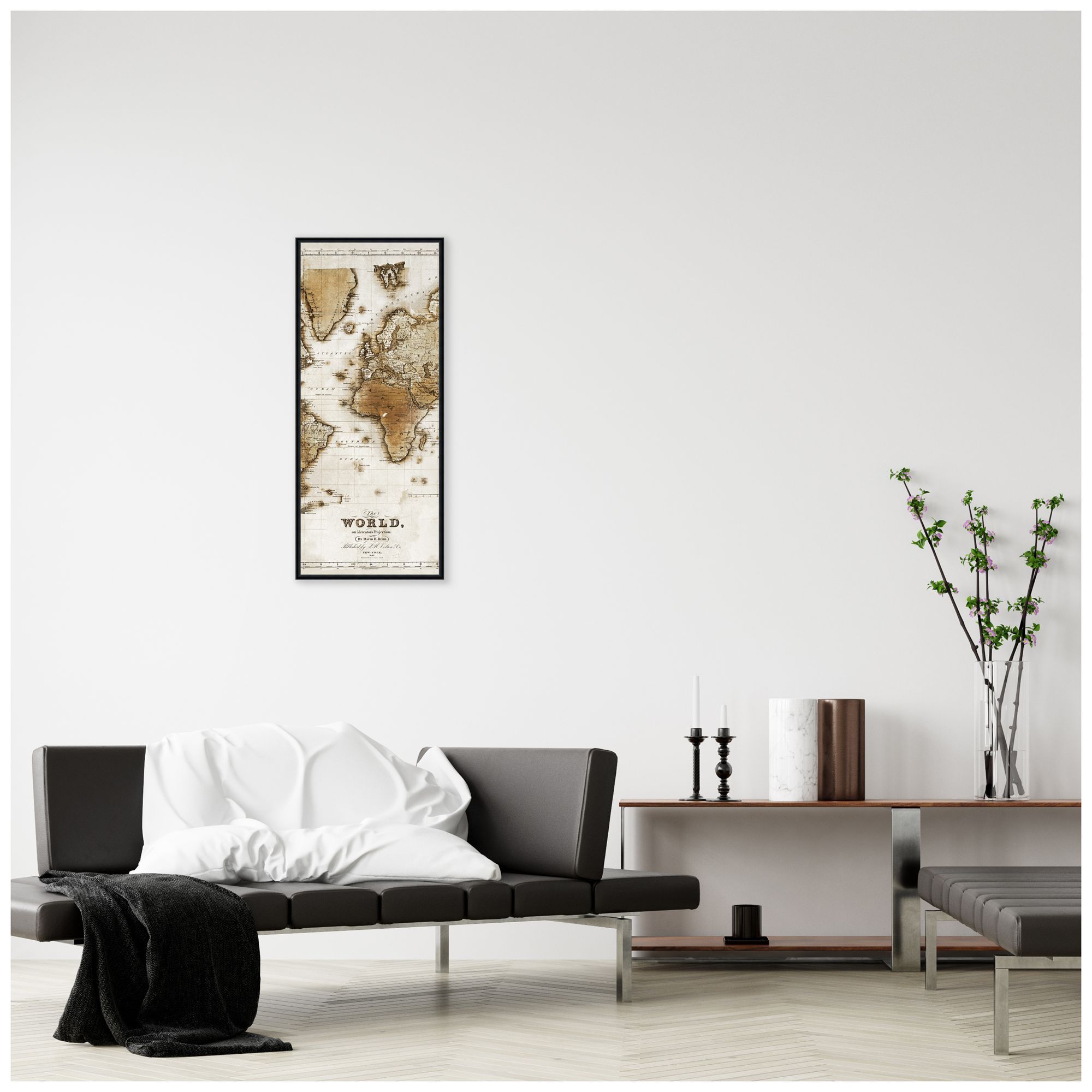 Image 3 Leftbank Art, Old World III, 20 x 48, Ma more views