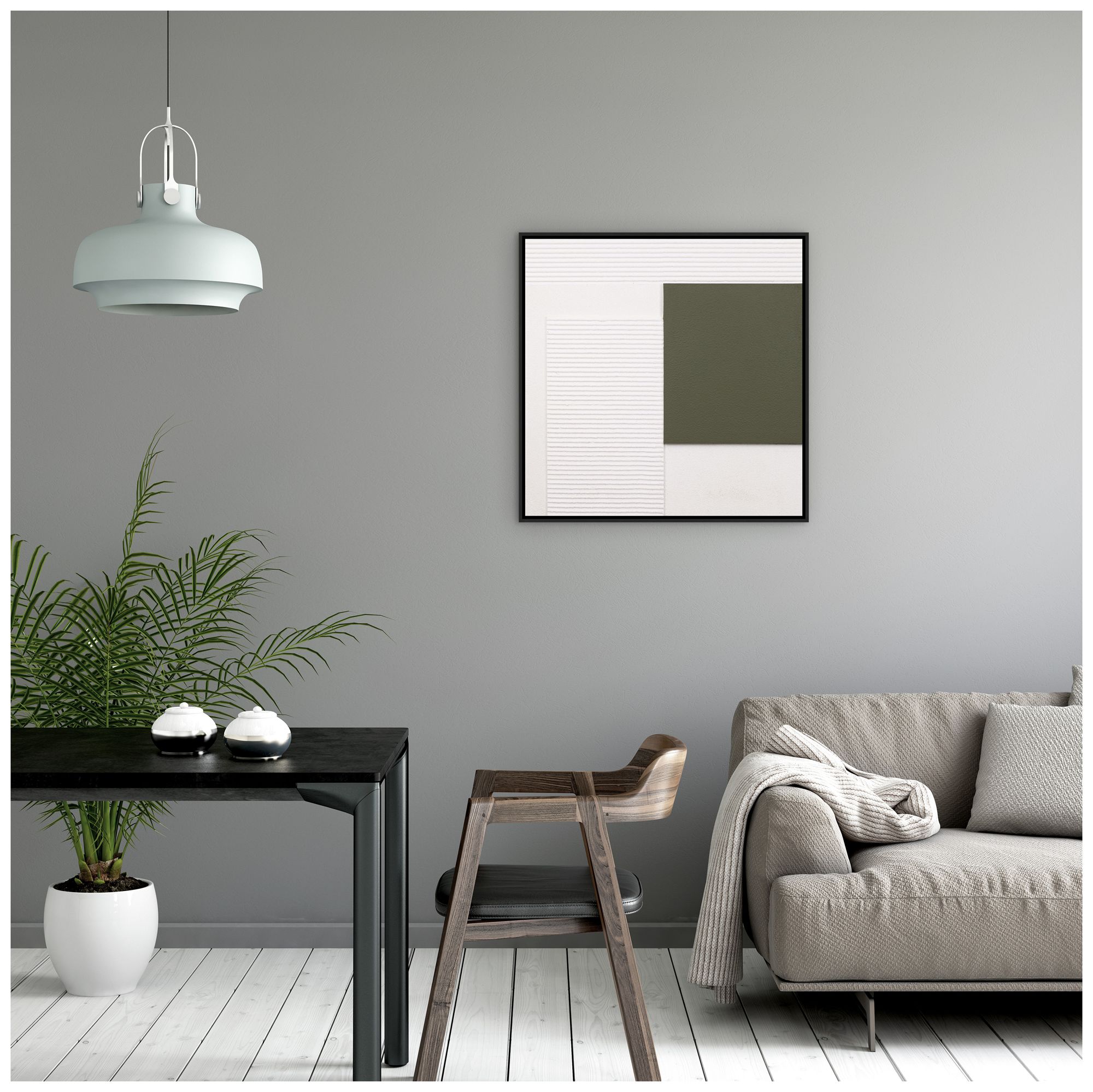 Image 2 Leftbank Art, Point of Reference III, 30 x 30, Made to Order Hand Painting more views