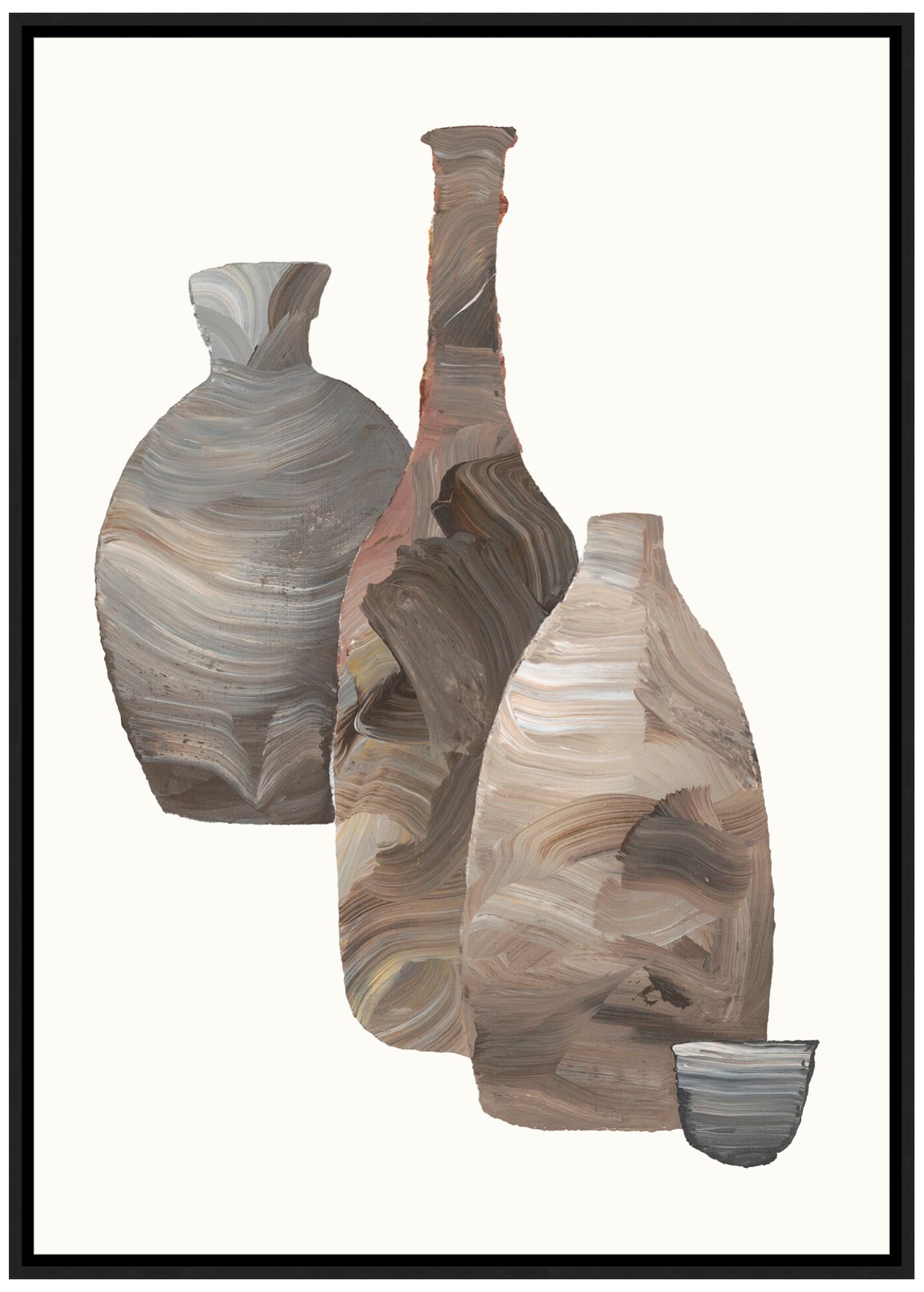 Image 2 Leftbank Art, Pots on Linen I, 24 x 34,